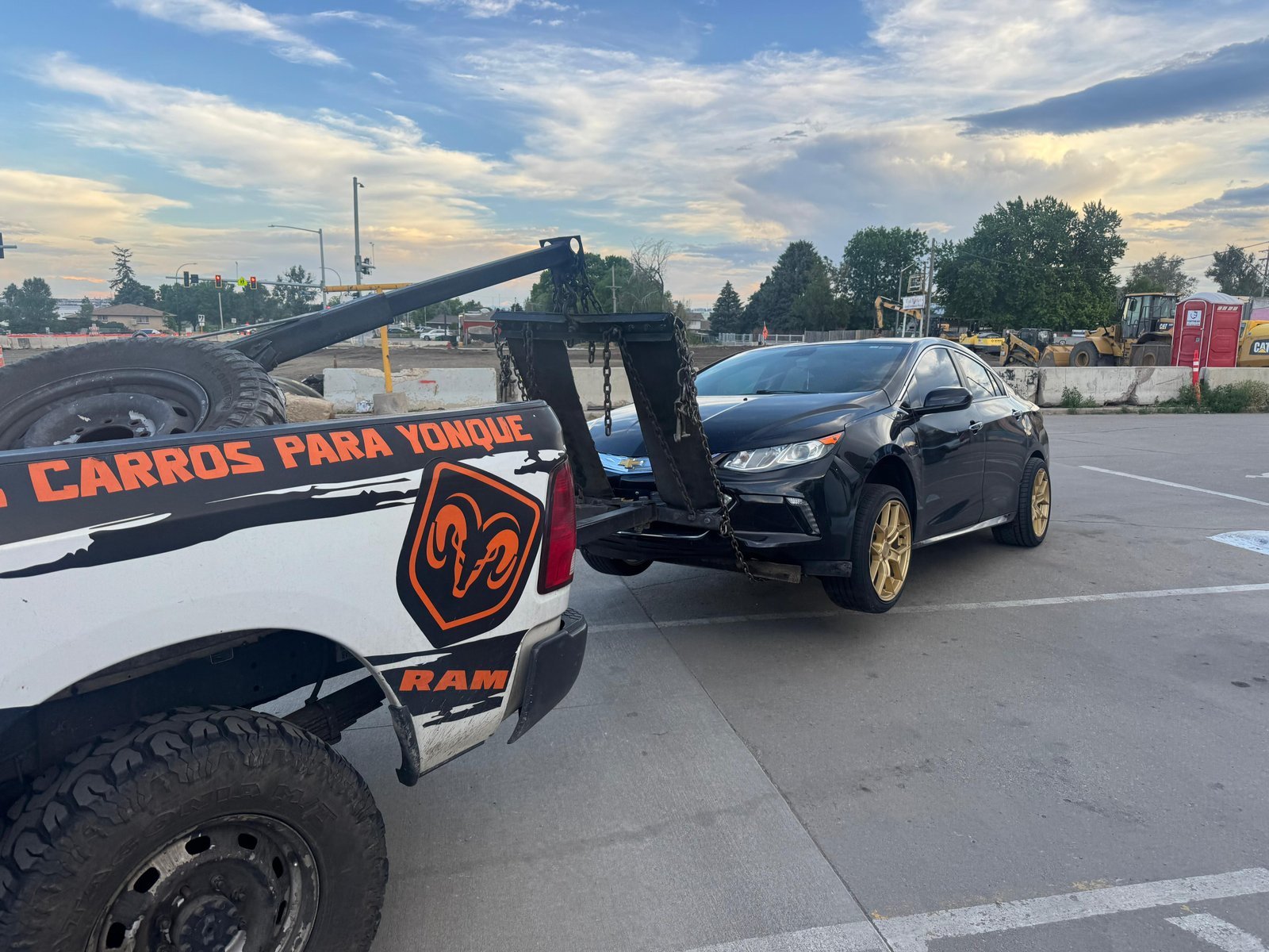 Golden hour tow